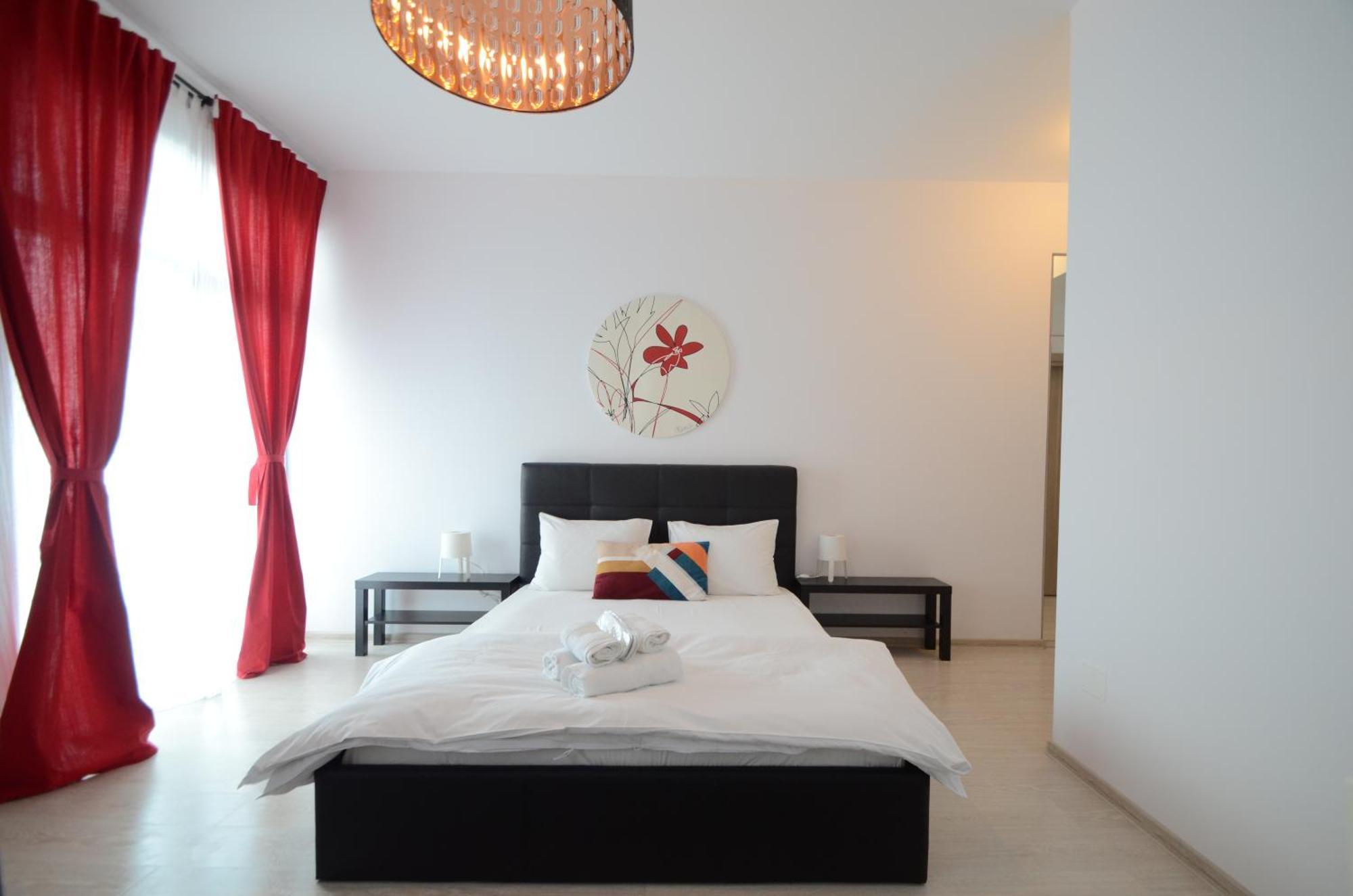 Uptown Residence Apartments Bucareste Quarto foto